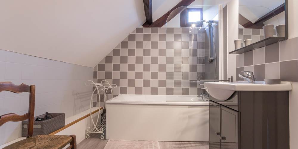 Salle de bain - Gîte du Petit Coq - aux3nidsfleuris