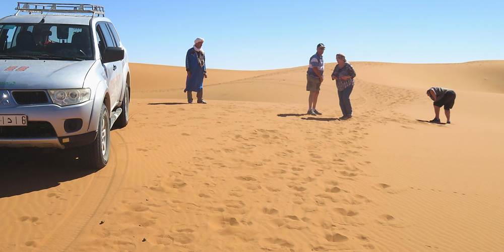 4x4 dans les dunes