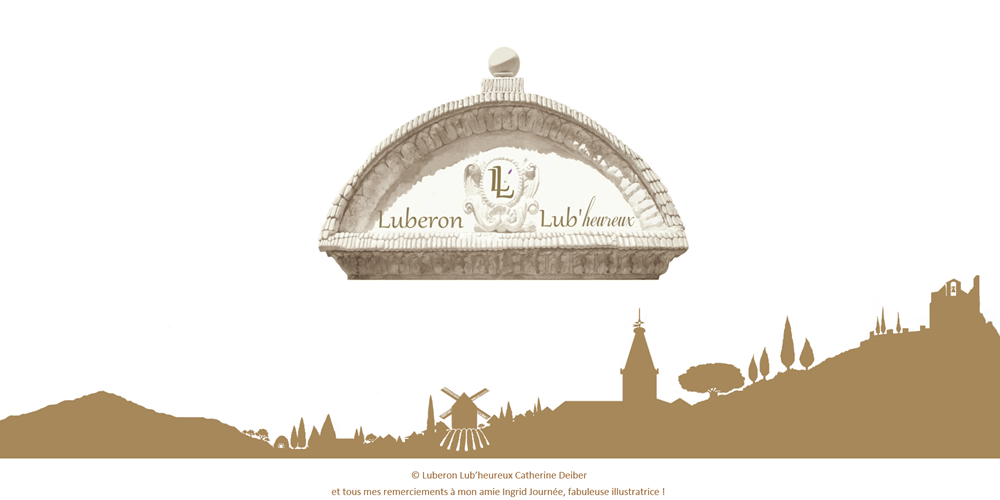 Logo des gîtes Luberon Lub'heureux (c) Catherine Deiber