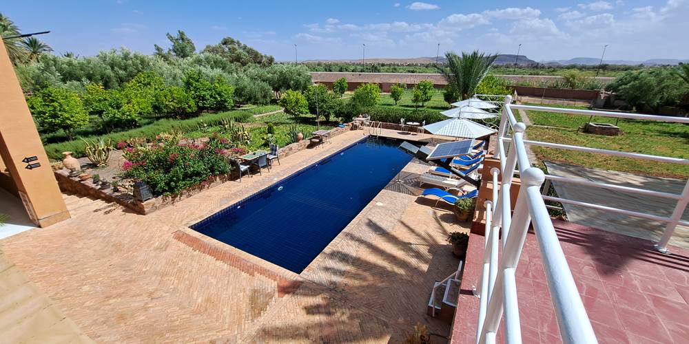 Vue piscine
