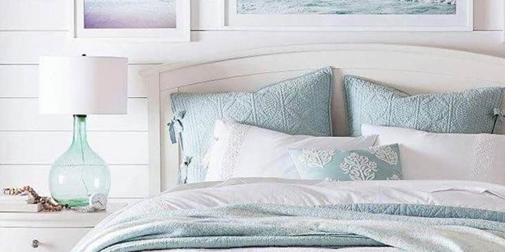 Chambre turquoise