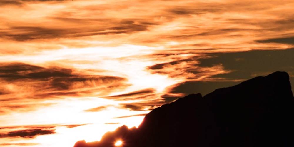 Capu Tafunatu et Paglia Orba / coucher de soleil