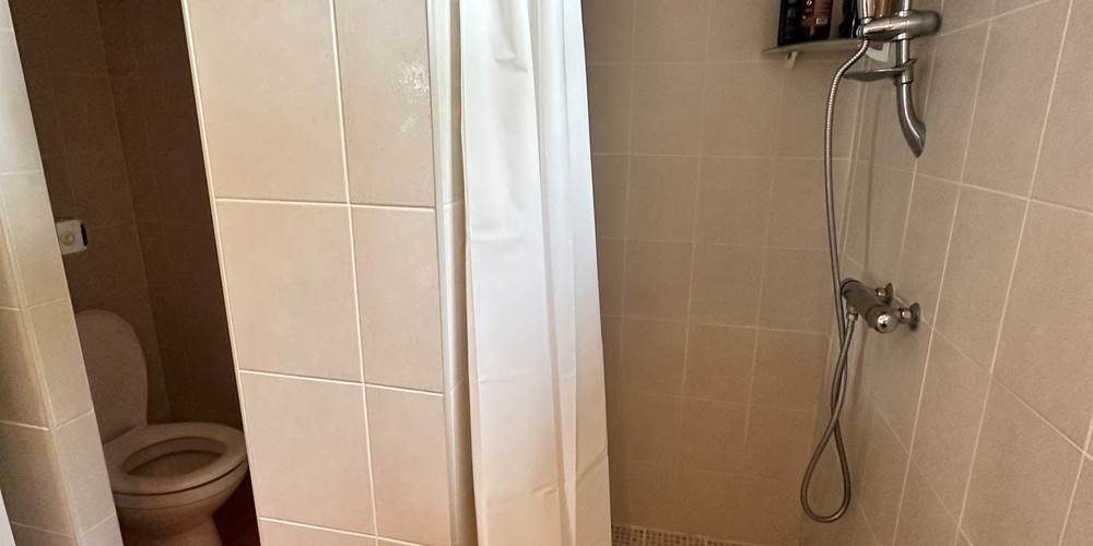 La salle de douche