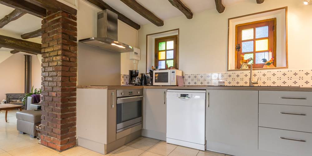 Cuisine équipée - Gîte du Petit Coq - aux3nidsfleuris