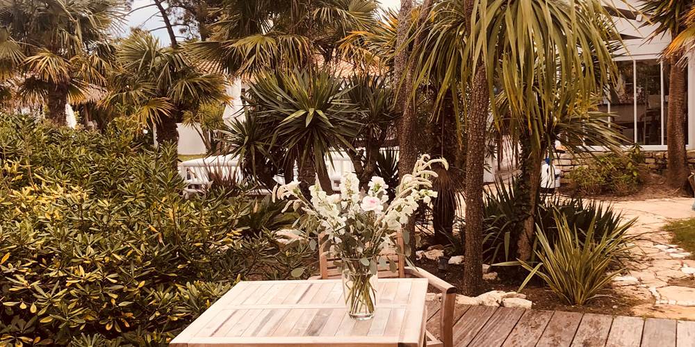 terrasse chambre bleue