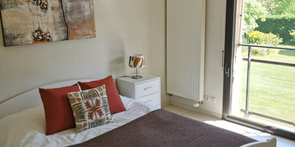 Chambre lit double, vallee de la dordogne