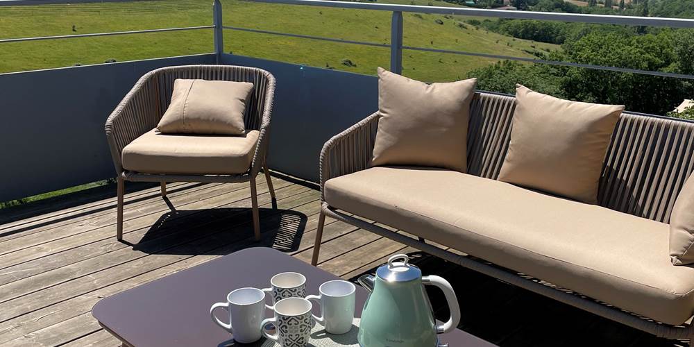 salon terrasse