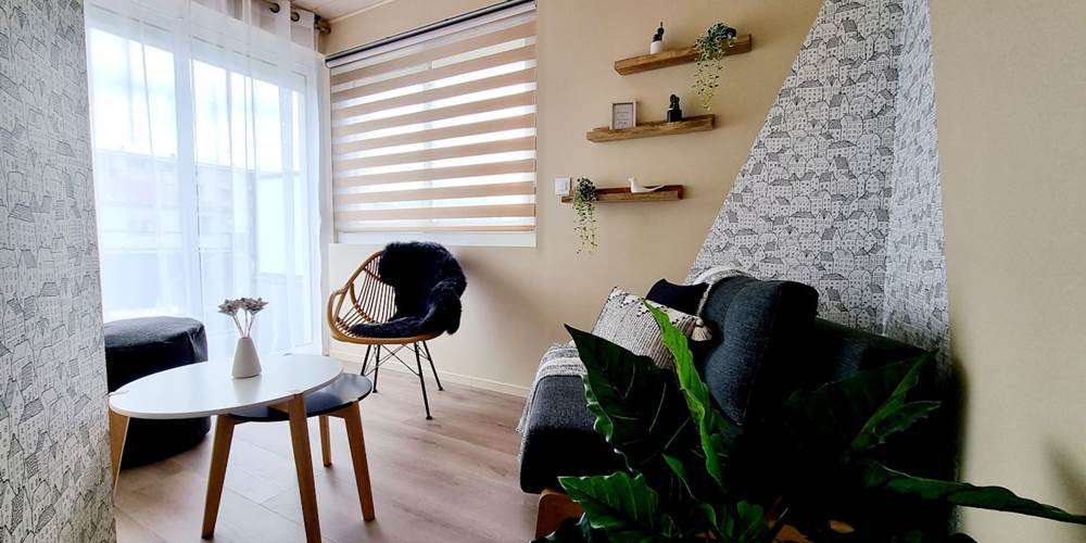 le coin salon de la chambre Vercors