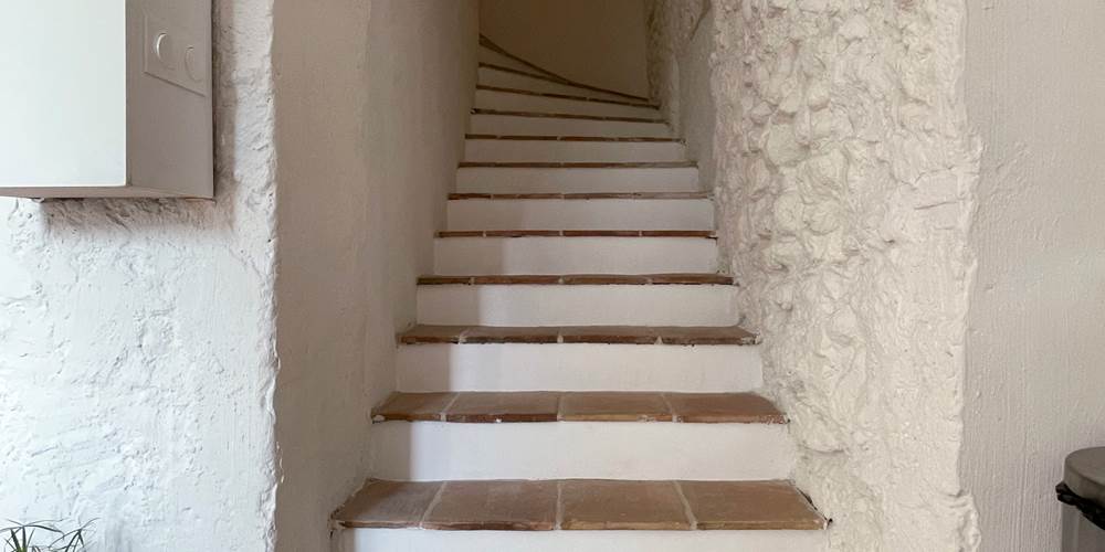 escalier vers les chambres