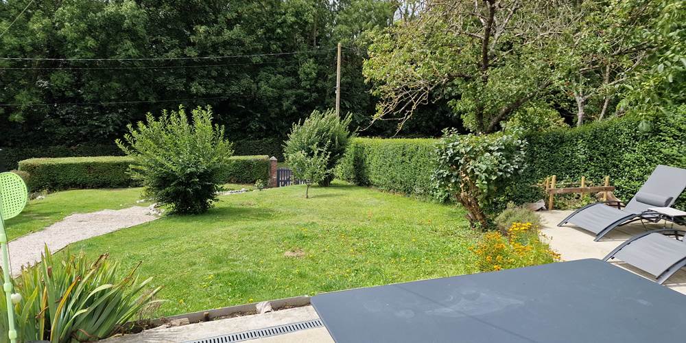 Mont-Calme-Gîte-Criel-Sur-Mer - vue de la terrasse (privative)