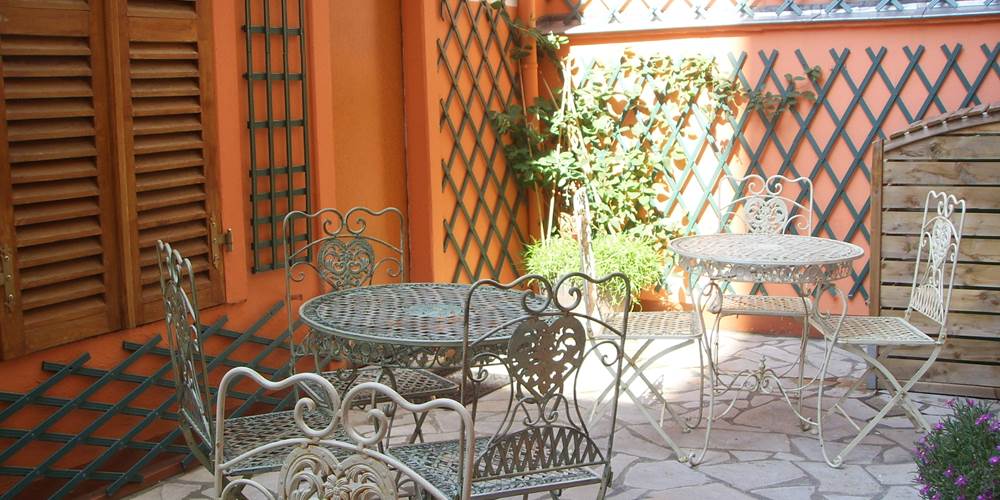 Une petite courette intérieure