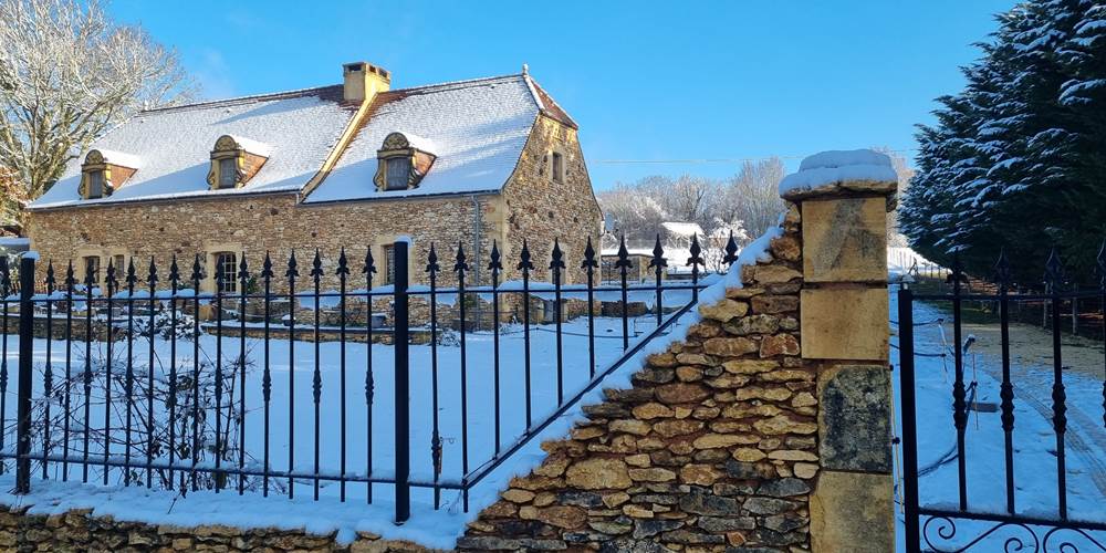 gite sous la neige