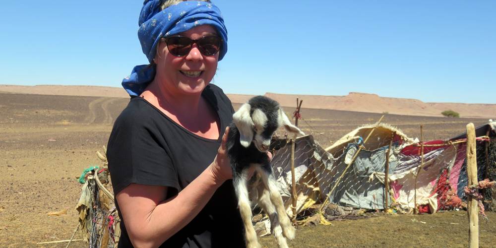 Dans un campement nomade