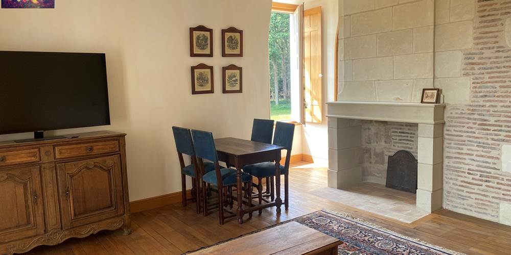 Se´jour avec chemine´e F