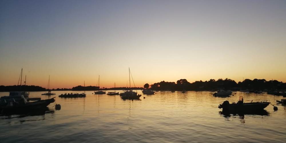 Les couchers de soleil dans le Golfe du Morbihan