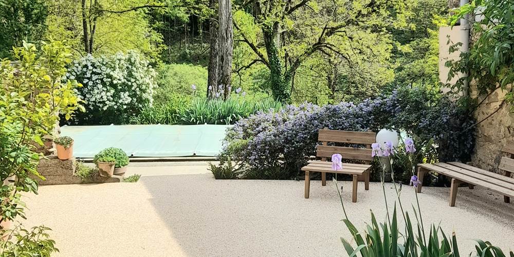 Une des terrasses pour le farniente