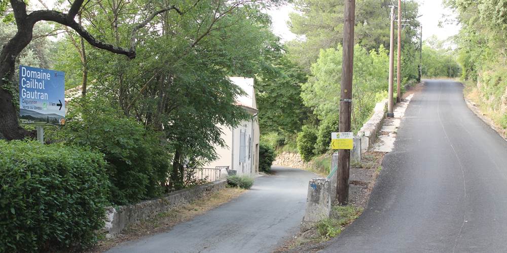 Point d'accueil sur la gauche