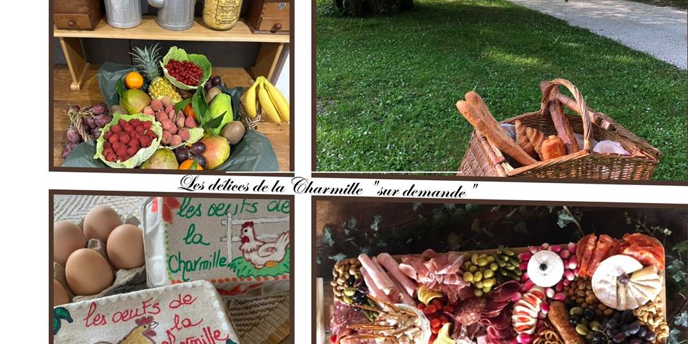 sur commande: panier de viennoiseries, planches apéro, corbeilles de fruits...