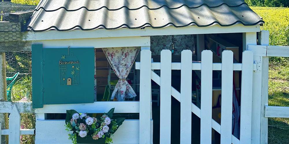 la Charmillette, leur cabane au fond du jardin