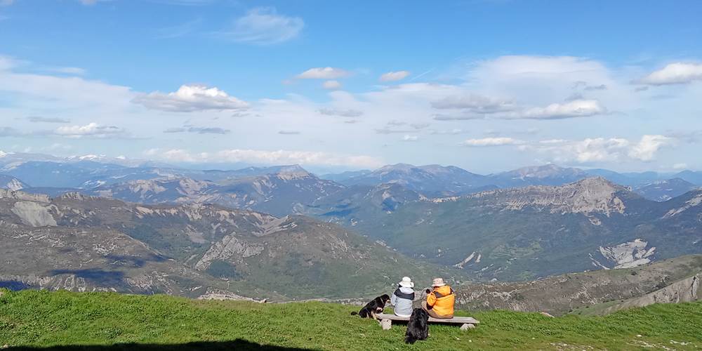 Vu depuis le Refuge du Mont Chiran