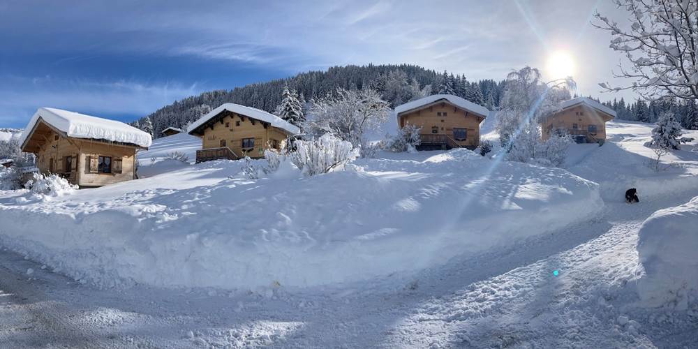 Les Chalets d'Heidi : 4 chalets individuels pour 4/5 pers. maximum, à 350m des pistes