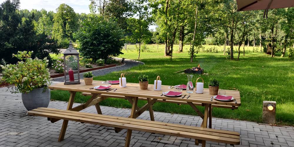 Profitez de la terrasse !