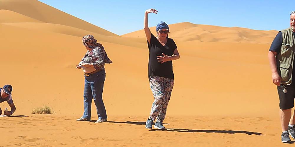 Danse dans les dunes