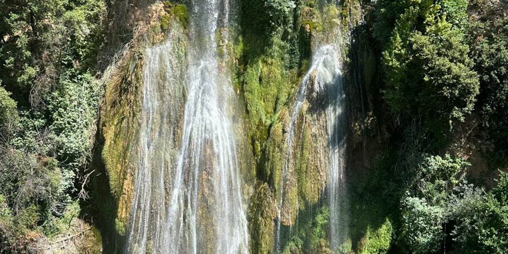 View of Dracenie waterfall