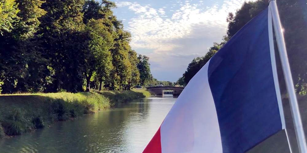 Bief de Port Canal sur le Canal de Montech