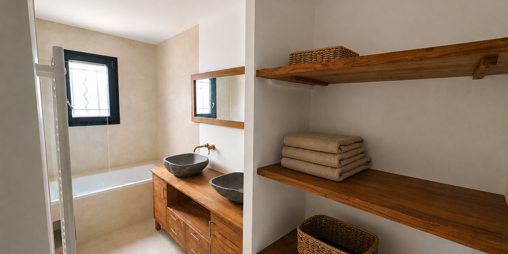 Salle de bain baignoire