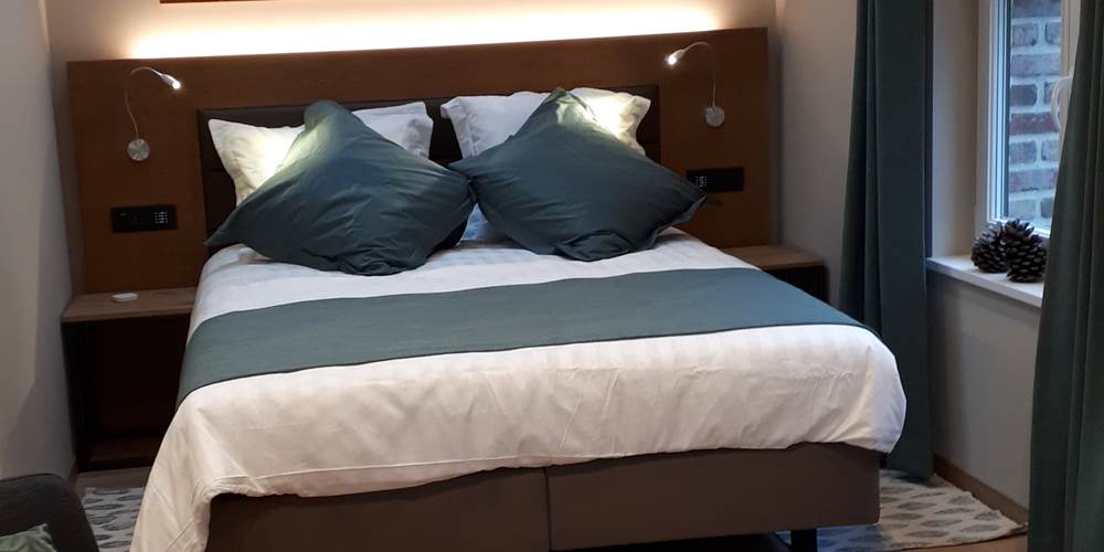Lit chambre forêt 160cm