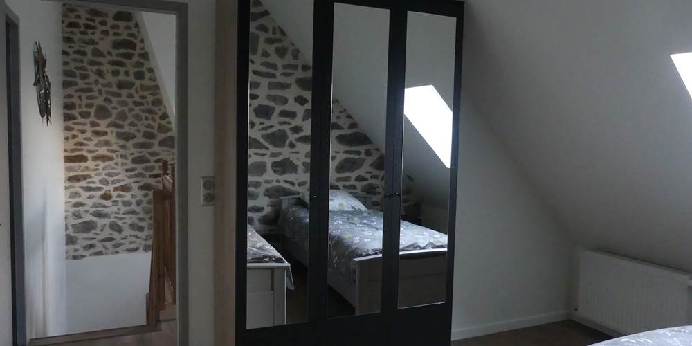 L'étage vu de la chambre de droite