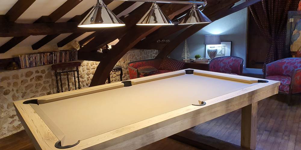 le billard sur la mezzanine
