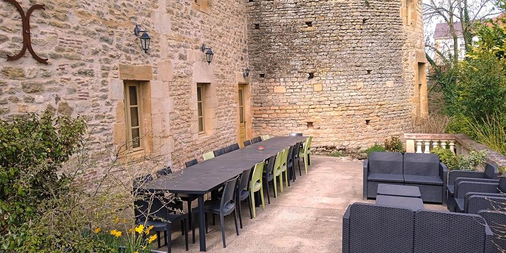 Terrasse du Gîte du Pont