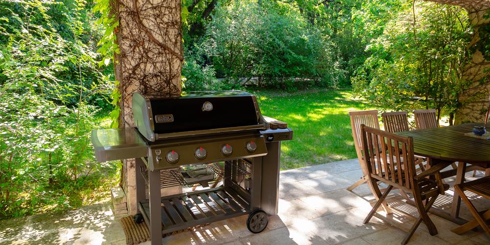 barbecue Weber avec plancha