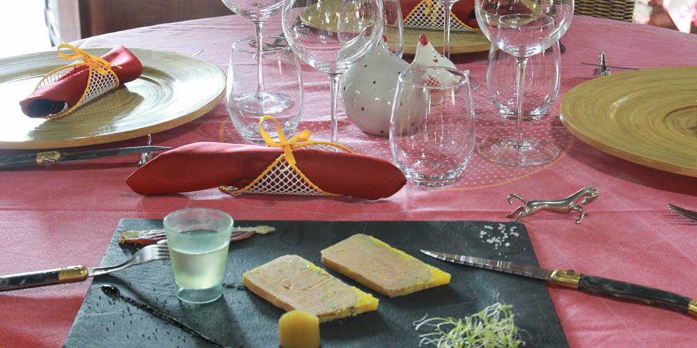 Foie gras de canard maison et gourmandises