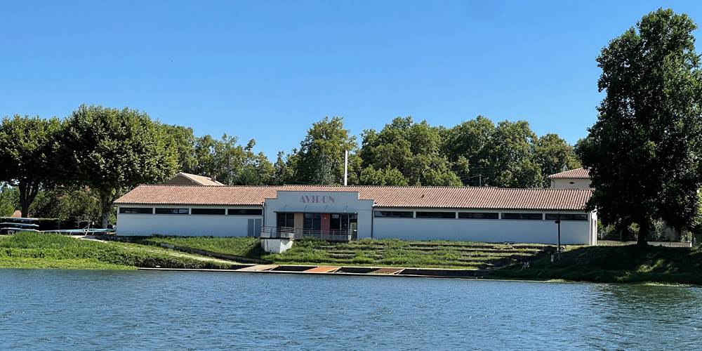 Club d'Aviron de Moissac, bâtiment de style Art Déco