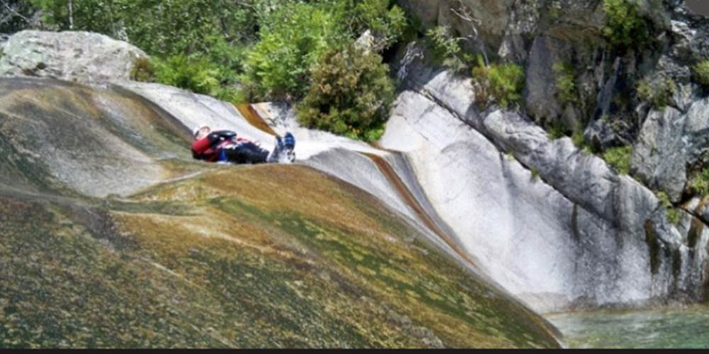 canyoning en rivière