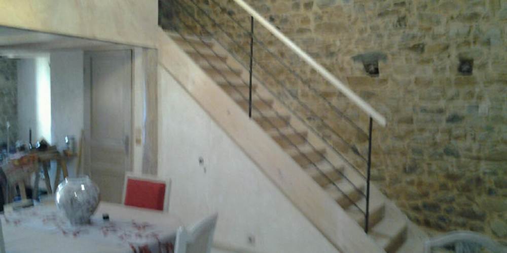 Escalier vers la chambre