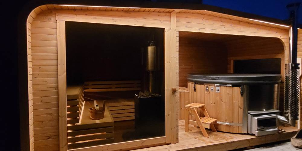 Espace détente sauna et bain nordique 