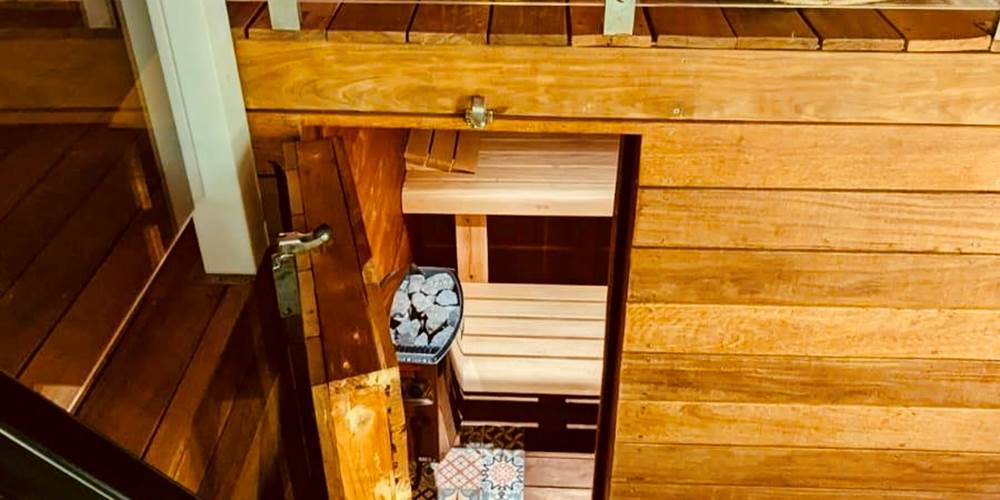 Accès sauna