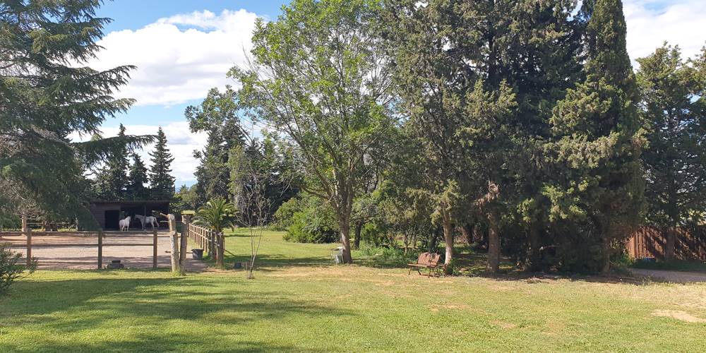 LES CHAMBRES DE MON P'TIT MAS - chambres d'hôtes  - propriété rurale - Jardin