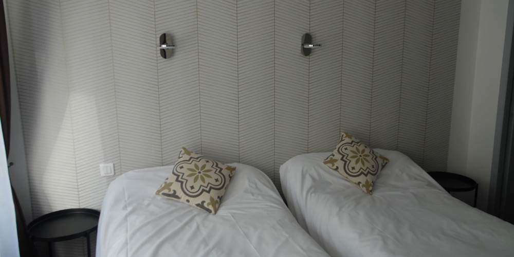 Chambre lits jumeaux