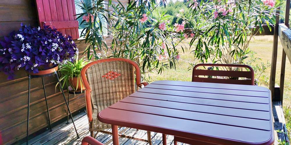 terrasse sans vis-à-vis et sans bruit