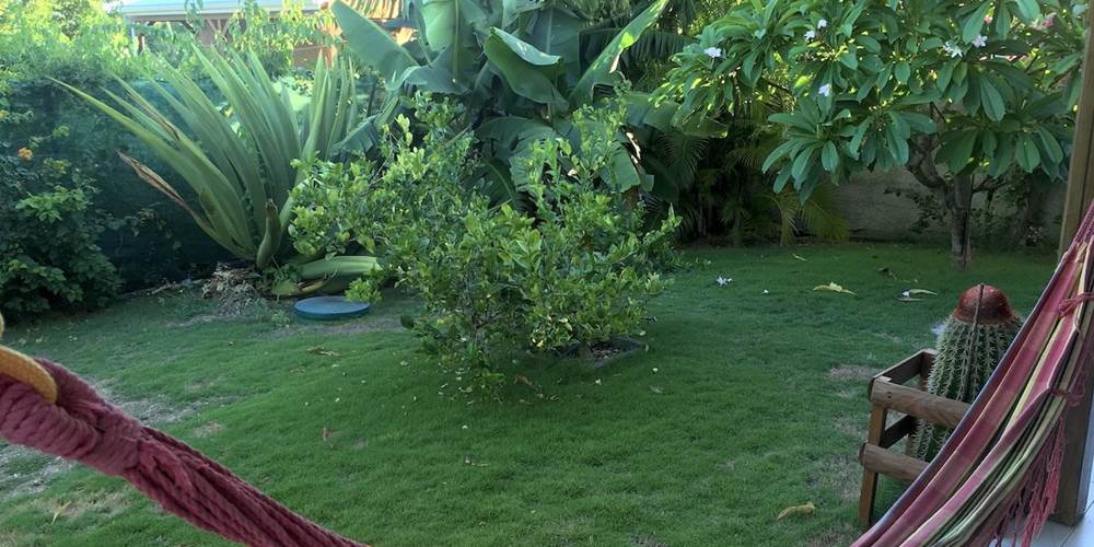 Hamac et jardin bungalow indépendant