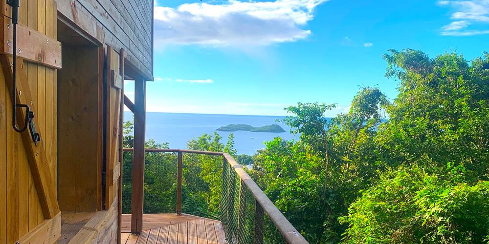 Terrasse avec vue mer panoramique