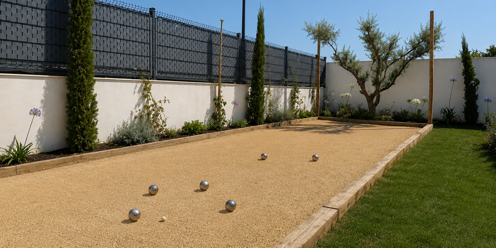 Terrain de pétanque