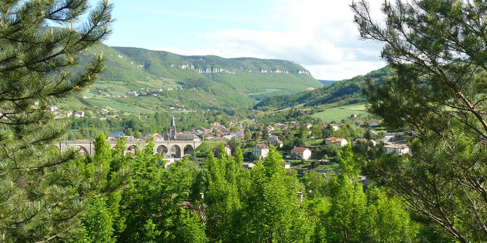 Vue depuis la Chambre d'Hôtes Chez Marie à Compeyre