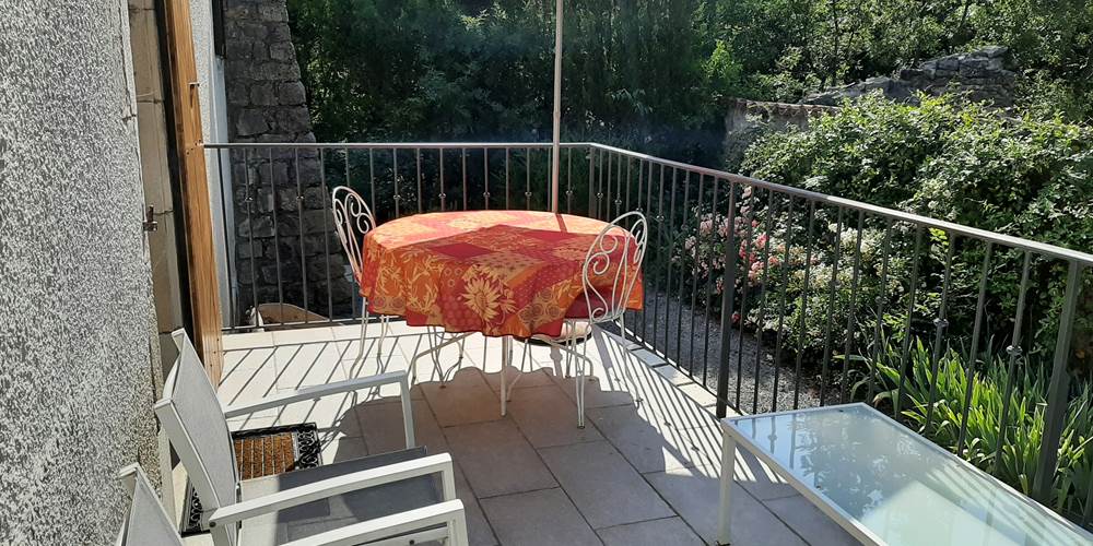 Terrasse gîte