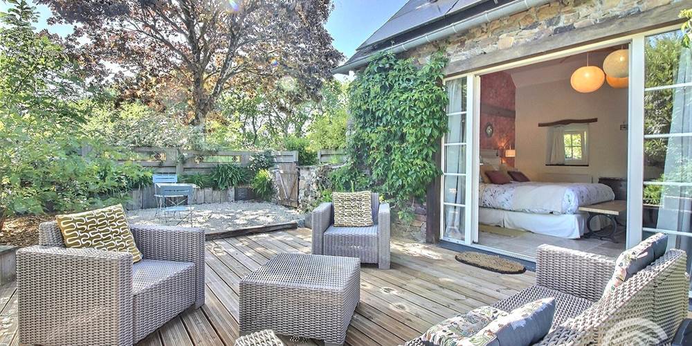 Kergroaz Maner Paimpol Bréhat Terrasse Le Cottage